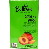 Чай Bellevue Зелёный Персик и Манго 100g
