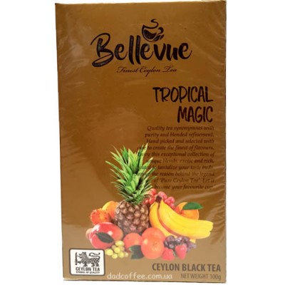 Чай Bellevue Чёрный Тропическая магия 100g
