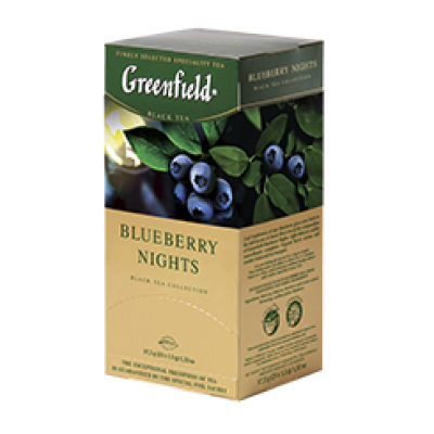 Чай Greenfield Blueberry Nights 25пак