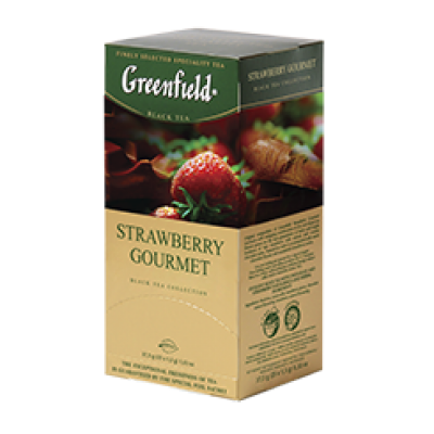 Чай Greenfield Strawberry Gourmet 25пак