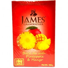 Чай James Чёрный Ананас и Манго 100g