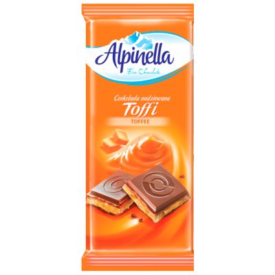 Шоколад Alpinella Тоффи 100g