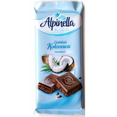 Шоколад Alpinella Кокос 100g