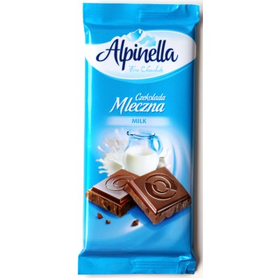 Шоколад Alpinella Молочный 100g