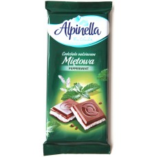Шоколад Alpinella Мята 100g