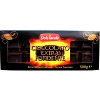 Шоколад Dolciando Extra Черный 500g