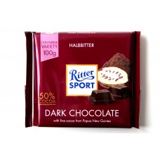 Шоколад Ritter Sport темный (50% какао) 100g