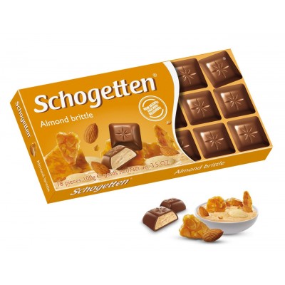 Шоколад Schogetten Almond Brittie 100g