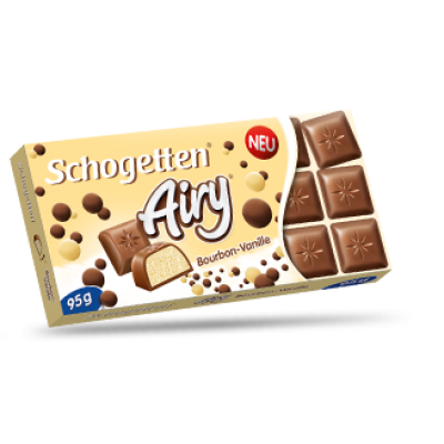Шоколад Schogetten Airy Ваниль 95g
