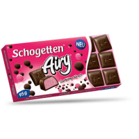Шоколад Schogetten Airy Клубника 95g