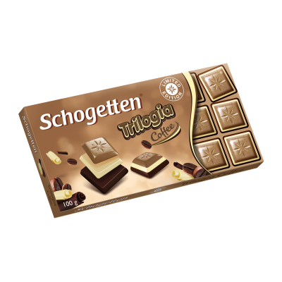 Шоколад Schogetten Trilogia Coffee 100g 