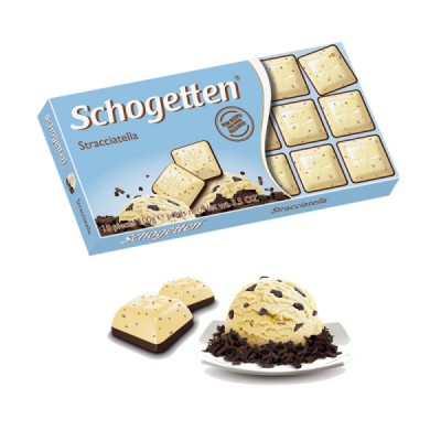 Шоколад Schogetten Stracciatella 100g