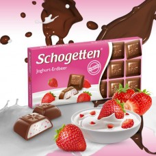Шоколад Schogetten Yoghurt-Strawberry 100g