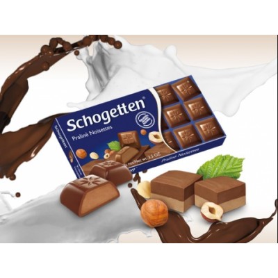 Шоколад Schogetten Praliné Noisettes 100g