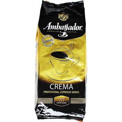 Кофе в зернах Ambassador Crema 1kg (6уп./ящ)