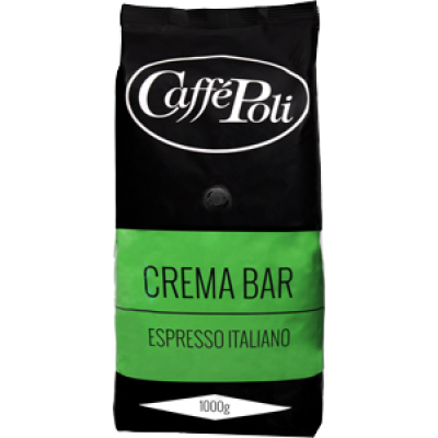 Кофе в зернах Caffe Poli Crema Bar 1kg (10уп./ящ)