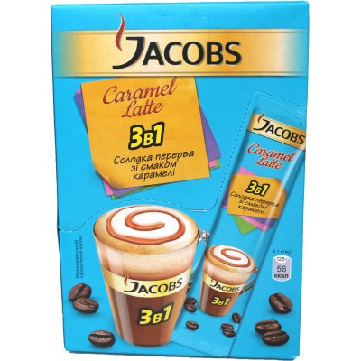 Кофе Jacobs 3в1 CaramelLatte