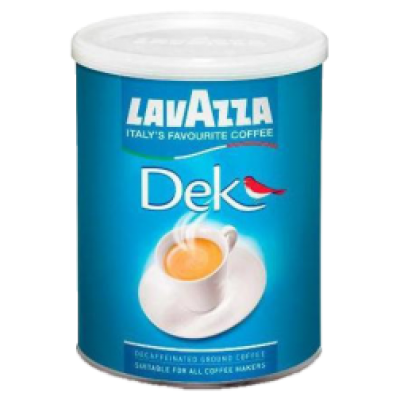 Кофе молотый Lavazza Dek 250g Банка