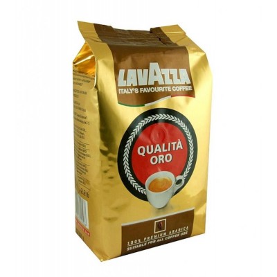 Кофе в зернах Lavazza Qualita Oro 1kg (6уп./ящ)