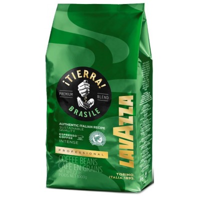 Кофе в зернах Lavazza Tierra Brasile Intense 1kg (6уп./ящ)