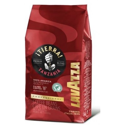 Кофе в зернах Lavazza Tierra Tanzania 1kg (6уп./ящ)