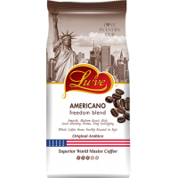 Кофе в зернах Lu've Americano Freedom Blend 1kg  (6уп./ящ)