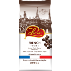 Кофе в зернах Lu've French Roast 1kg (6уп./ящ)