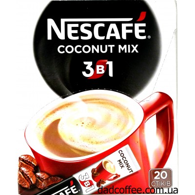 Кофе Nescafe 3в1 Coconut Mix