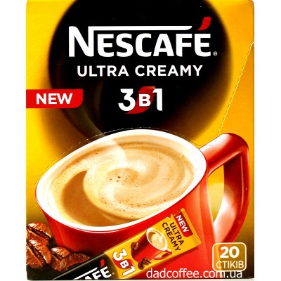 Кофе Nescafe 3в1 Ultra Creamy