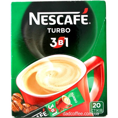 Кофе Nescafe 3в1 Turbo