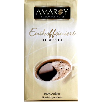 Кофе молотый Amaroy Без Кофеина 500g