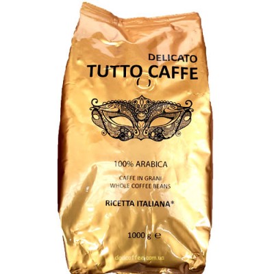 Кофе в зернах Tutto Caffe Delicato Желтый 1kg (10уп./ящ)