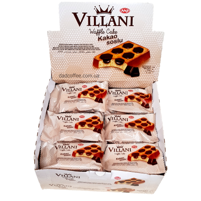 Вафли Villani Шоколад Блок (24шт.)