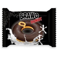 Донат Bravo в Черном шоколаде