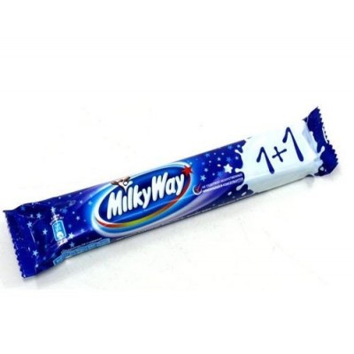 Шоколадный батончик Milky Way 1+1