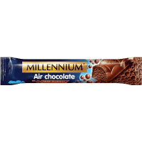 Шоколадный батончик "Millennium" пористый молочный