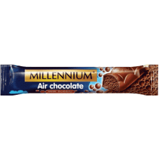 Шоколадный батончик "Millennium" пористый молочный