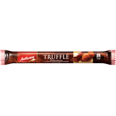 Шоколадный батончик "Любимов" черный с трюфельной начинкой и миндалем