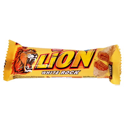 Шоколадный батончик Lion White Rock