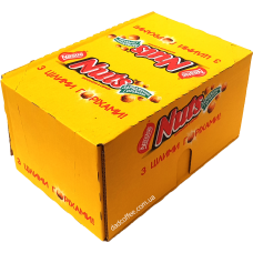Шоколадный батончик Nuts Блок (24шт.)