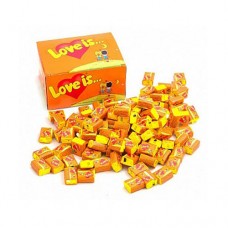Жевательная резинка Love Is Апельсин Ананас (100шт)