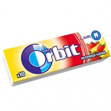 Жевательная резинка Orbit Клубника Банан (30шт./уп)