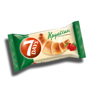 Штучный круассан 7days с Клубникой 60g