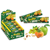 Батончик-мюсли Nutty Way Зеленый Блок (20шт.)