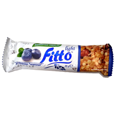 Батончик-мюсли Fitto Черника (12шт./уп)