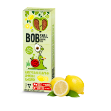 Фруктовая пастила Snail Bob с Лимоном и Яблоком 30g
