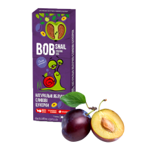 Фруктовая пастила Snail Bob с Сливой и Яблоком 30g