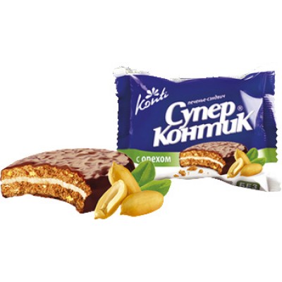 Печенье Супер Контик Орех 50 гр