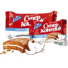 Печенье Супер Контик Кокос 100 гр
