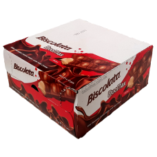 Батончик Biscolata DuoMax молочный Блок (12шт.)